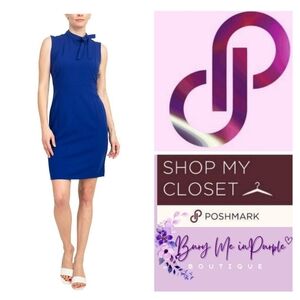 Blue Sleeveless Dress
